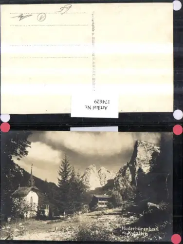 174629,Hinterbärnbad b. Kufstein Kapelle