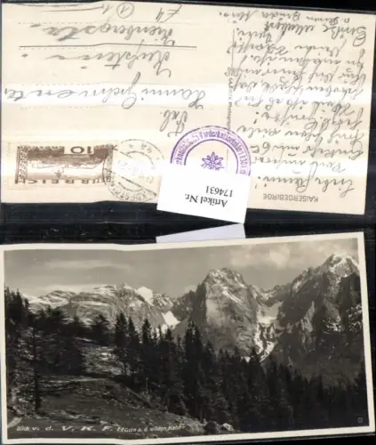 174631,Kaisergebirge Blick v. d. Vorderkaiserfelden a. d. Wilden Kaiser