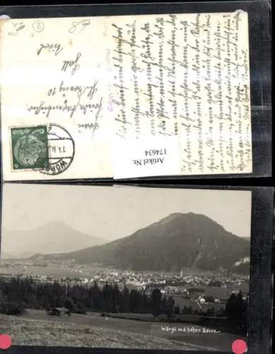 174634,Wörgl Totale m. d. Hohen Salve
