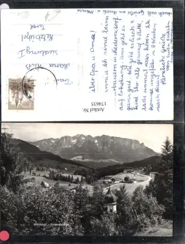174635,Wildbichl Teilansicht Kaisergebirge