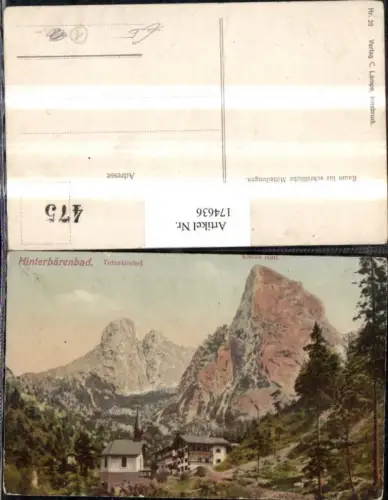 174636,Hinterbärnbad b. Kufstein Totenkirchel Kapelle Kleine Halt