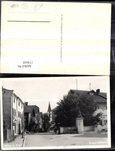 174668,Wörgl Kriegerdenkmal Denkmal