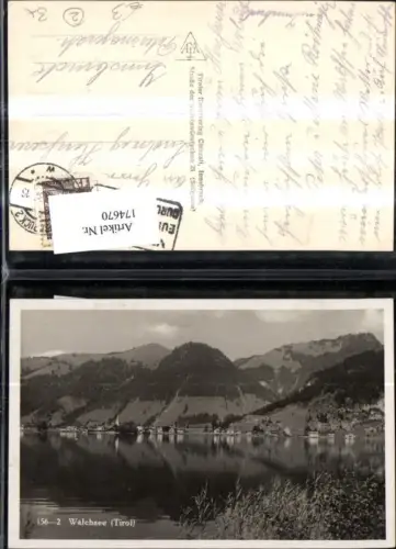 174670,Walchsee Ansicht m. See