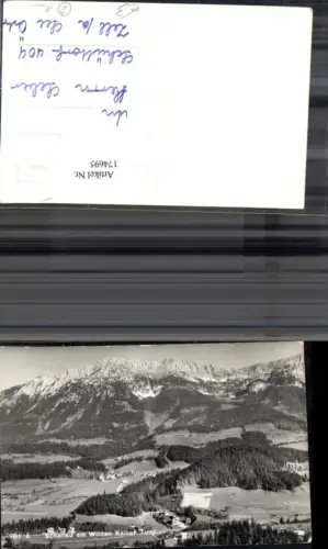 174695,Scheffau a. Wilden Kaiser Foto Ak
