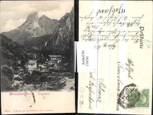 174741,Hinterbärenbad Totale Kaisertal