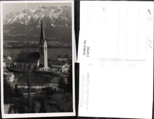 174792,Niederndorf Teilansicht am Kaisergebirge b. Kufstein