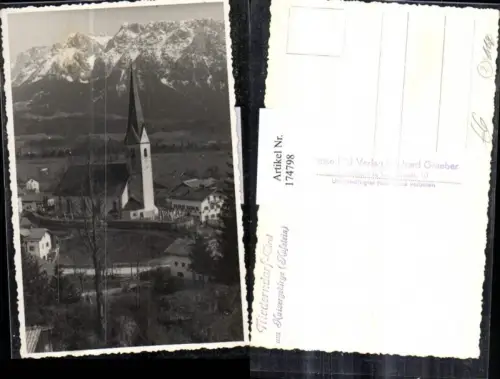 174798,Niederndorf Teilansicht am Kaisergebirge b. Kufstein