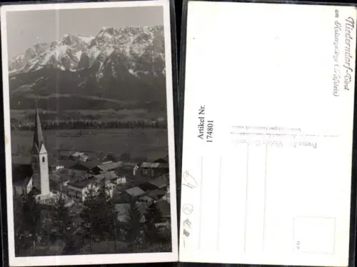 174801,Niederndorf Teilansicht am Kaisergebirge b. Kufstein
