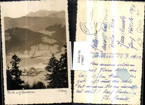 174807,Blick auf Walchsee Totale