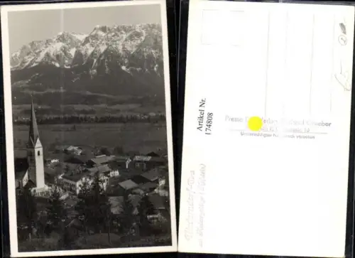 174808,Niederndorf Teilansicht am Kaisergebirge b. Kufstein