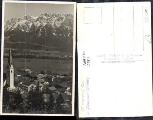 174812,Niederndorf Teilansicht am Kaisergebirge b. Kufstein