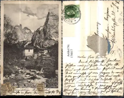 174817,Kaisergebirge Hinterbärenbad Teilansicht