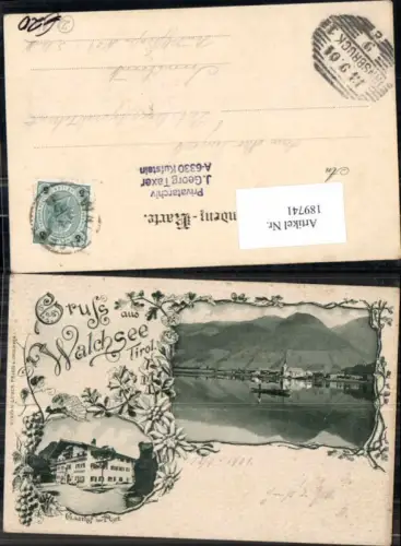 189741,Gruss aus Walchsee in Tirol Gasthaus zur Post