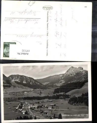 197152,Haldensee m. Grän u. Aggenstein Totale Haller