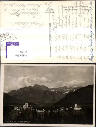 197158,Itter m. Kaisergebirge