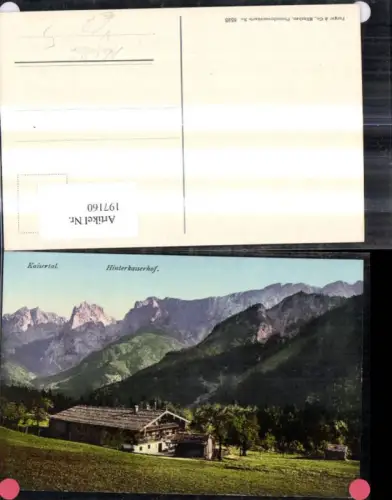 197160,Kaisertal Hinterkaiserhof Kufstein pub Purger Co 8523