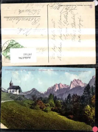 197161,Kufstein Kaisertal Stripsenhof Predigtstuhl Totenkirchl Kleine u. Ellmauer Halt Spitze pub Purger Co 8531