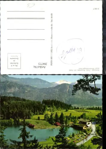 204773,Kramsach Krummsee m. Hotel geg. Wiedersberger-Horn See
