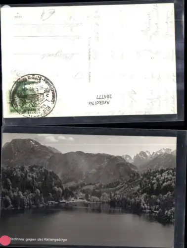 204777,Hechtsee b. Kufstein geg. d. Kaisergebirge