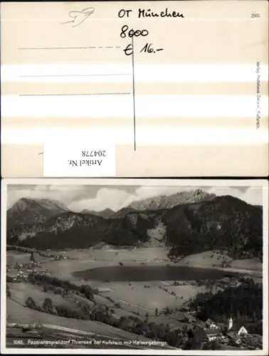 204778,Passionsspieldorf Thiersee b. Kufstein m. Kaisergebirge