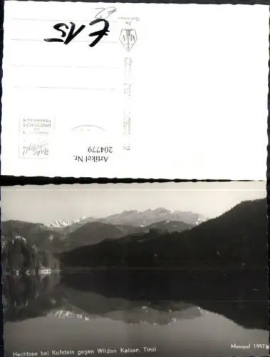 204779,Hechtsee b. Kufstein geg. Wilden Kaiser