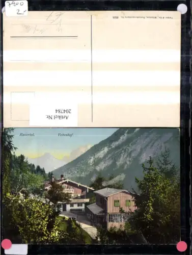 204784,Kaisertal Veitenhof b. Kufstein pub Purger e Co 8524