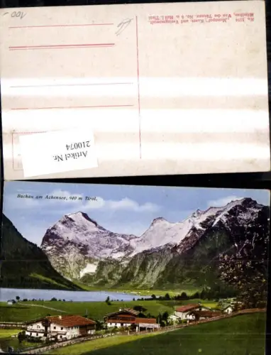 210074,Buchau a. Achensee