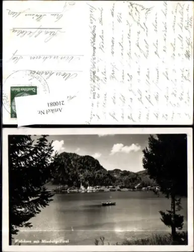 210081,Walchsee m. Miesberg Ruderboot Boot