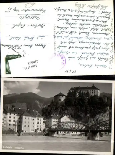 210083,Kufstein Innpartie m. Festung Brücke
