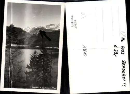 210084,Foto Ak Hechtsee b. Kufstein i. Tirol