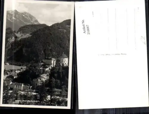 210087,Foto Ak Kufstein m. Festung