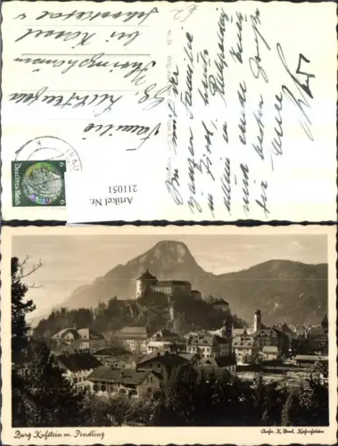211051,Kufstein Burg Kufstein m. Pendling