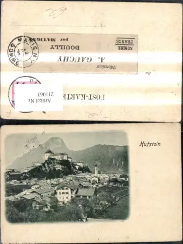 211063,Kufstein m. Festung Burg