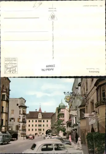 230609,Rattenberg Hauptstraße Straßenansicht Gasthof Automobile
