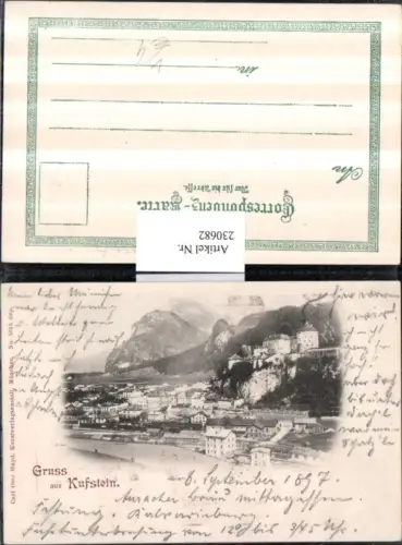 230682,Gruß aus Kufstein Totale pub Carl Otto Hayd 5015