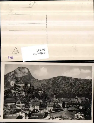 245537,Kufstein Teilansicht Festung m. Pendling