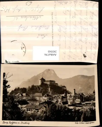245543,Kufstein Totale m. Festung u. Pendling