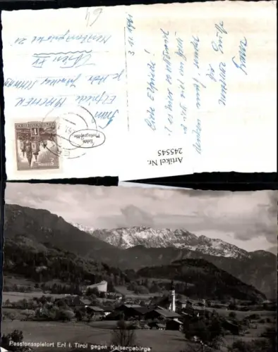 245545,Erl in Tirol Totale geg. Kaisergebirge