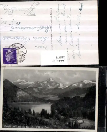 245575,Kufstein Hechtsee See m. Brünnstein