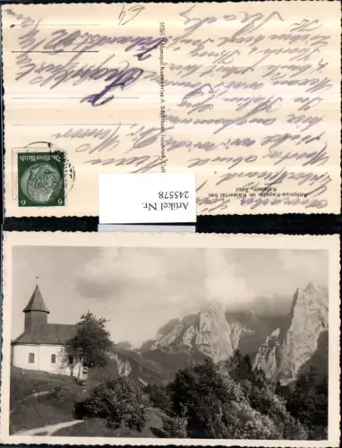 245578,Antonius-Kapelle im Kaisertal b. Kufstein