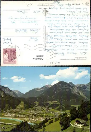 256028,Jenbach Totale geg. Karwendel u. Rofan Bergkulisse