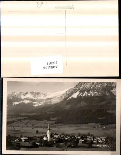 256035,Ellmau in Tirol Totale Bergkulisse