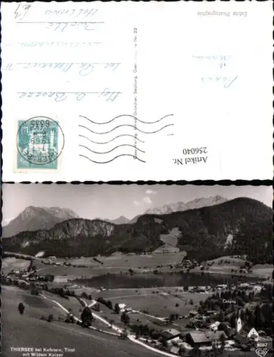 256040,Thiersee Totale b. Kufstein Camping m. Wildem Kaiser Bergkulisse pub Cosy 4087