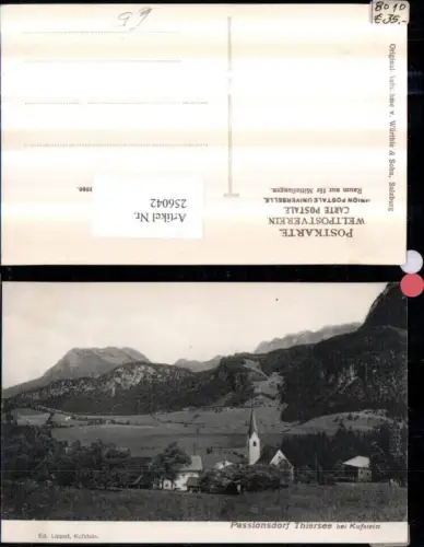 256042,Passionsdorf Thiersee Teilansicht Kirche b. Kufstein