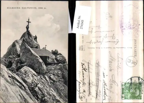 274343,Ellmauer Haltspitze Berggipfel Kreuz b. Kufstein