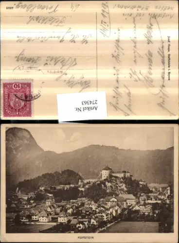 274363,Kufstein Totale Bergkulisse