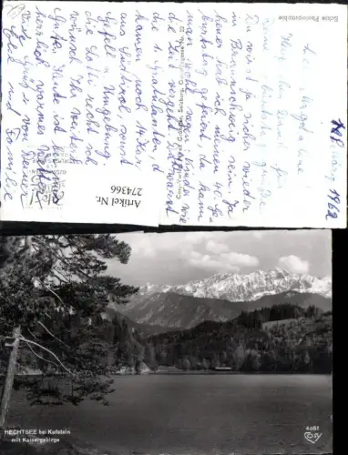 274366,Hechtsee See b. Kufstein m. Kaisergebirge Bergkulisse pub Cosy 4051