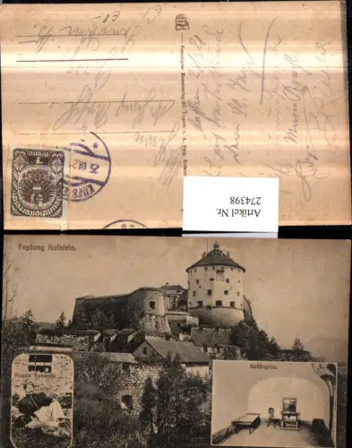 274398,Festung Kufstein Gefängnis Rozsa Sandofs Mehrbildkarte