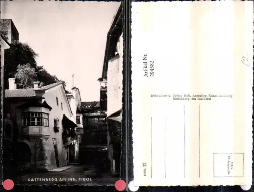 294582,Rattenberg am Inn Motiv Gasse Erker