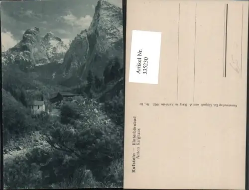 335230,Kufstein Hinterbärenbad Kapelle Bergkulisse